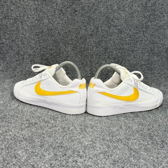 Nike Court Royale AC Canvas Shoes Women's 6 White Topaz Gold Athletic Sneakes - Picture 6 of 11